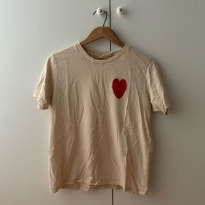 Sezane X Bobo choses heart T-shirt M